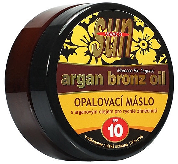 Масло для загара - Vivaco Sun Argan Bronz Oil SPF 10 — фото N1