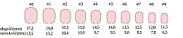 Накладные ногти для детей "Розовое сердечко", 968 - Deni Carte Magic Miss Tips — фото N5