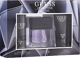 Парфумерія, косметика Guess Seductive Homme - Набір (edt/100 + deo/spr/226ml + sh/gel/200ml)