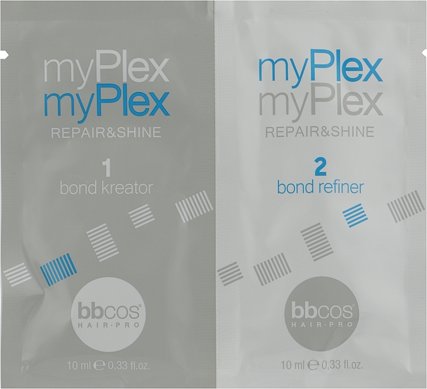 ПОДАРОК! Набор - BBcos MyPlex (remover/shine/1/10ml + remover/shine/2/10ml) — фото N1