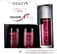 Парфумерія, косметика Набір - Vitality's C&S Volume Up Kit (shmp/250ml + h/cond/250ml + h/spr/250ml)