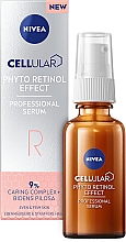 Парфумерія, косметика Сироватка з ретинолом проти зморщок - NIVEA Cellular Phyto Retinol Effect Serum