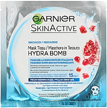 Духи, Парфюмерия, косметика Тканевая маска для лица - Garnier Skinactive Hydra Bomb Tissue Mask