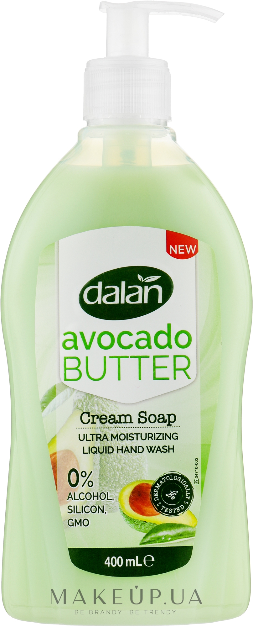 Жидкое крем-мыло с маслом авокадо - Dalan Cream Soap Avocado Butter — фото 400ml