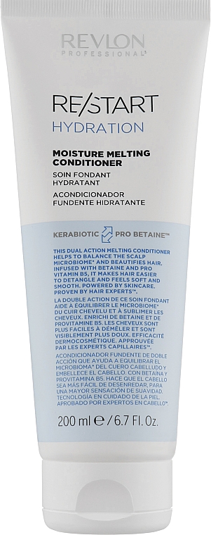Кондиционер для увлажнения волос - Revlon Professional Restart Hydration Moisture Melting Conditioner