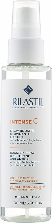 Антиоксидантный осветляющий спрей-бустер с витамином С - Rilastil Intense C Booster Spray