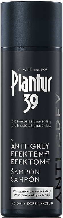 Шампунь против седины - Plantur 39 Anti-Grey Effect Shampoo — фото N1