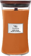 Ароматическая свеча в стакане - Woodwick Pumpkin Praline Scented Candle — фото N3