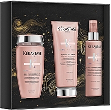 Парфумерія, косметика Набір - Kerastase Chroma Absolu (shamp/250ml + fondant/200ml + h/ser/150ml)