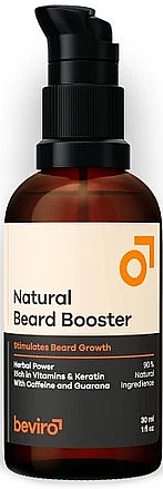 Натуральний бустер для бороди - Beviro Natural Beard Booster — фото N1