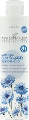 Шампунь для волос с экстрактом василька - MaterNatura Mild Shampoo with Cornflower — фото N1