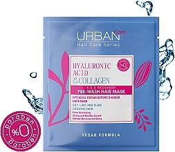Маска для волос с гиалуроновой кислотой - Urban Care Hyaluronic Acid & Collagen Pre-Hair Mask — фото N3