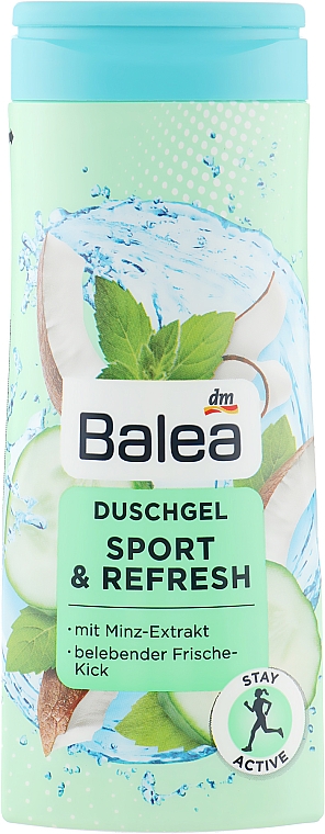 Гель для душа "Спорт и обновление" - Balea Sport & Refresh Duschgel — фото N2