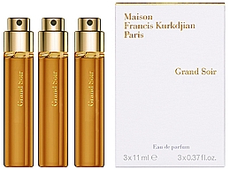 Парфумерія, косметика Maison Francis Kurkdjian Grand Soir - Набір (edp/mini/3x11ml)