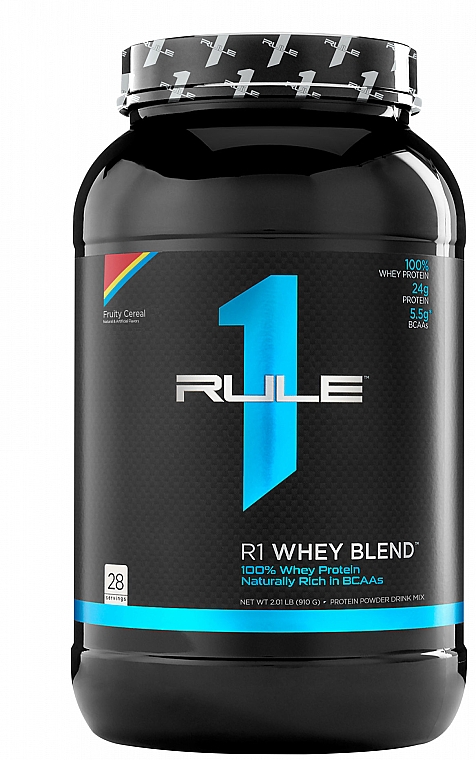 Протеин сывороточный "Фруктовые хлопья" - Rule One Whey Blend Fruity Cereal — фото N1