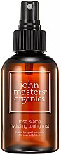 Духи, Парфюмерия, косметика Мист для лица "Роза и алоэ" - John Masters Organics Rose & Aloe Hydrating Toning Mist (мини)