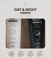 Парфумерія, косметика Набір зубних паст - DuoLife Day & Night Beauty Care (tooth/paste/2x50ml)