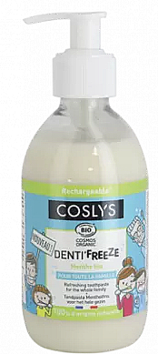 Органічна зубна паста з м'ятою без фтору - Coslys Toothpaste — фото N1