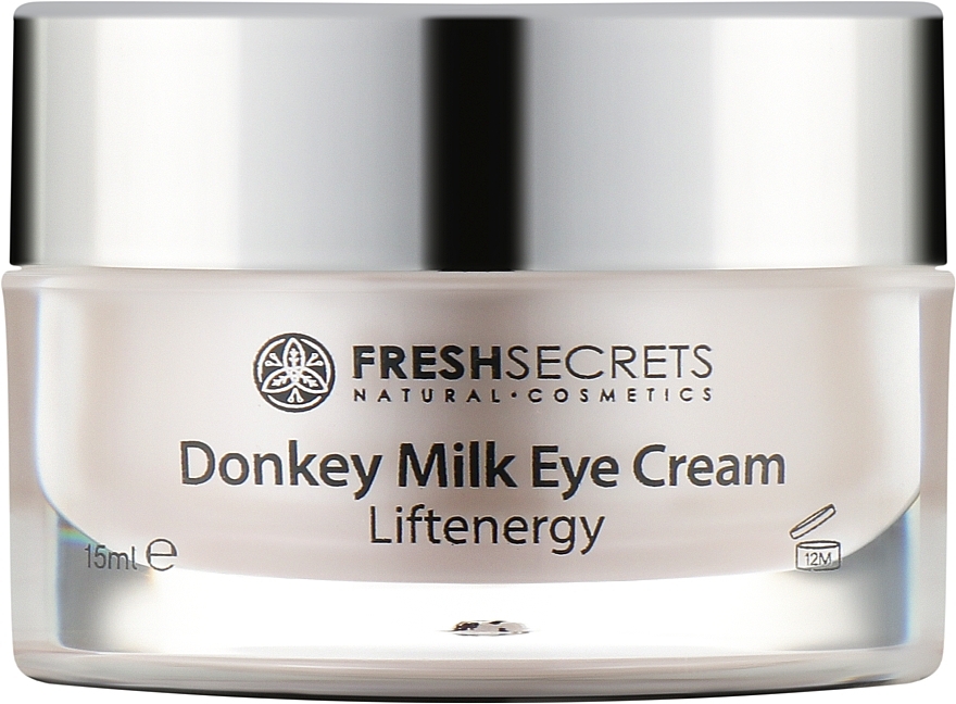 УЦЕНКА Крем для век против морщин "Лифтинг-эффект" - Madis Fresh Secrets Donkey Milk Liftenergy Eye Cream * — фото N1