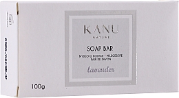 Кусковое мыло "Лаванда" для рук и тела - Kanu Nature Soap Bar Lavender — фото N1