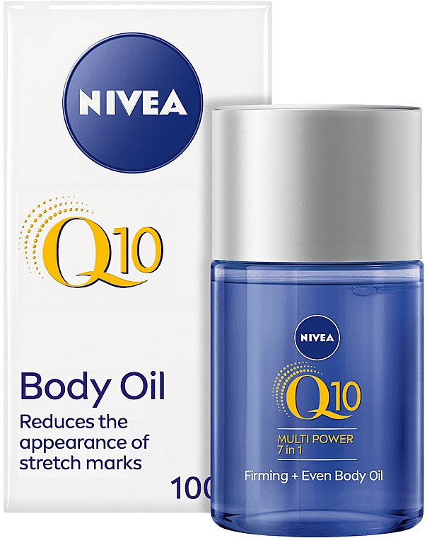 Олія для тіла - NIVEA Q10 Multi Power 7v1 Firming+Even Body Oil — фото N1