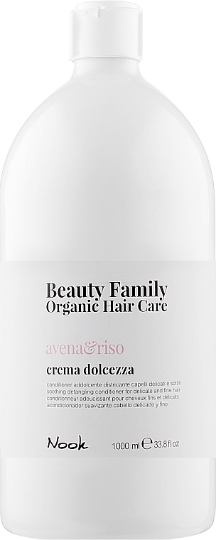 Кондиціонер для тонкого волосся, схильного до сплутування - Nook Beauty Family Organic Hair Care Cond — фото N5