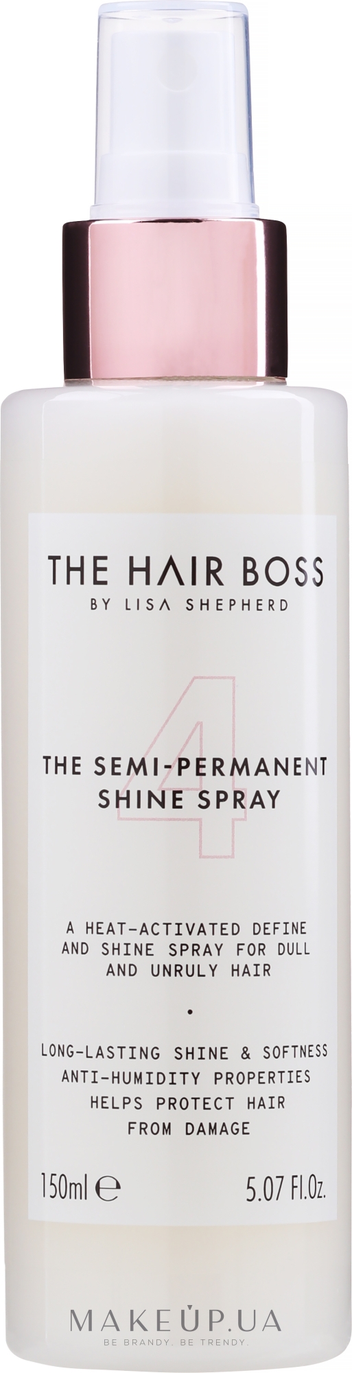 Спрей для волосся - The Hair Boss The Semi Permanent Shine Spray — фото 150ml