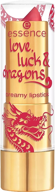 Помада для губ - Essence Love, Luck & Dragons Creamy Lipstick
