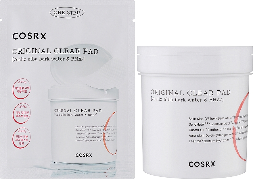 Очищающие диски для лица - Cosrx One Step Original Clear Pad — фото N2
