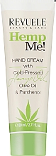 Духи, Парфюмерия, косметика Крем для рук с маслом семян конопли - Revuele Hemp Me! Hand Cream With Cold Pressed Hemp Oil