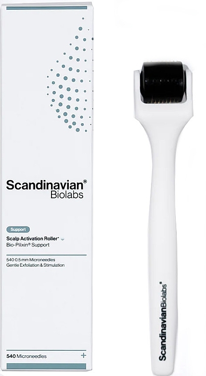 Ролер для шкіри голови - Scandinavian Biolabs Scalp Activation Roller — фото N1