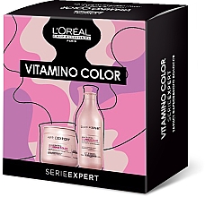 Парфумерія, косметика Набір для фарбованого волосся - L'Oreal Professionnel Serie Expert Vitamino Color (sh/300ml + mask/250ml)