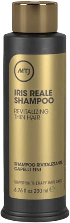 Відновлювальний шампунь для тонкого волосся - MTJ Cosmetics Superior Therapy Reale Iris Shampoo — фото N1