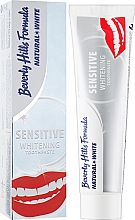 Відбілювальна зубна паста для чутливих зубів - Beverly Hills Formula Natural White Sensitive Whitening Toothpaste — фото N2