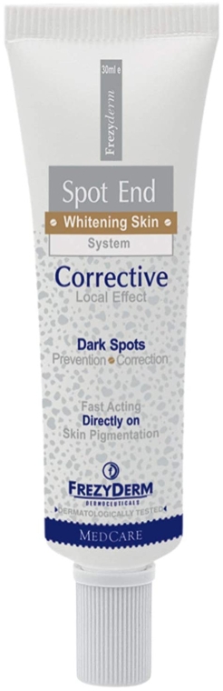 Коригувальний освітлювальний крем - Frezyderm Spot End Whitening Skin Corrective Cream — фото N1