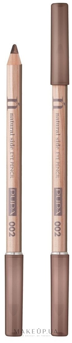 Карандаш для глаз - Pupa Natural Side Eye Pencil — фото 002 - темно-коричневый