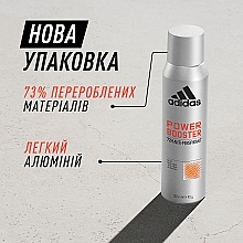 Дезодорант-антиперспірант для чоловіків - Adidas Power Booster 72H Anti-Perspirant — фото N3