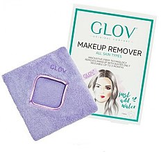 Рукавичка для снятия макияжа, сиреневая - Glov Comfort Hydro Cleanser Very Berry — фото N2
