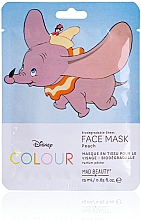 Парфумерія, косметика Маска для обличчя "Дамбо" - Mad Beauty Disney Colour Biodegradable Sheet Face Mask Peach
