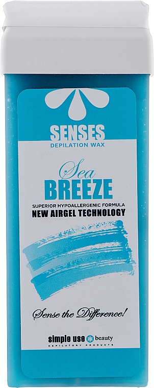 Синтетичний віск для депіляції у картриджі "Sea Breeze" - Simple Use Beauty Senses Depilat — фото N1