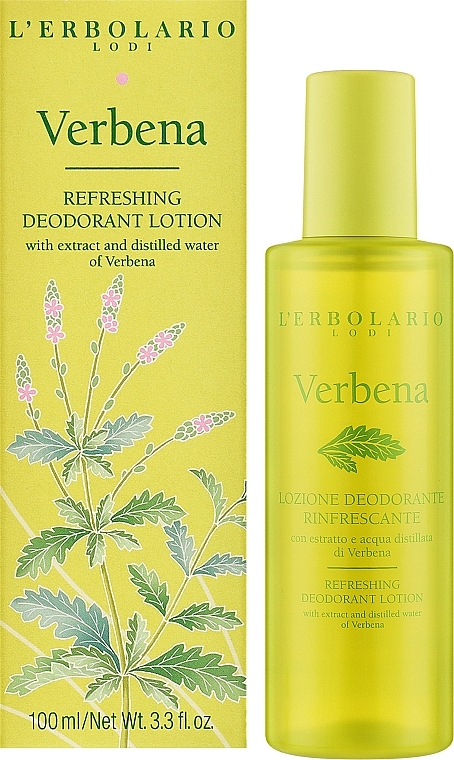 L'erbolario Verbena - Парфюмированный спрей-дезодорант — фото N2