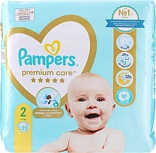 Підгузки Pampers Premium Care Newborn (4-8 кг), 23 шт. - Pampers — фото N4