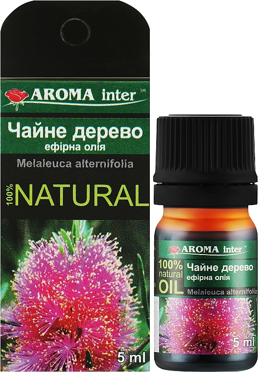 Эфирное масло "Чайное дерево" - Aroma Inter — фото N2