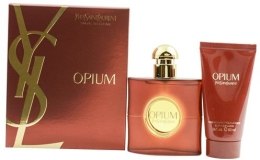 Духи, Парфюмерия, косметика Yves Saint Laurent Opium - Набор (edt 50ml + b/m 50ml)