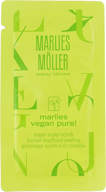 Сахарный скраб для кожи головы "Веган" - Marlies Moller Marlies Vegan Pure! Sugar Sculp Scrub (пробник)