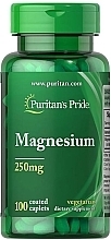 Духи, Парфюмерия, косметика Пищевая добавка "Магний", 250 мг - Puritan's Pride Magnesium 250 mg