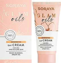 Живильний денний крем для сухої шкіри обличчя - Soraya Glam Oils Nourishing Day Cream — фото N2
