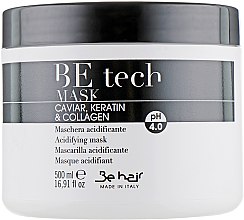 Кисла рН-маска з кератином і колагеном - Be Hair Be Tech Acidifying Mask — фото N3