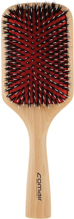 Щітка для волосся "Natural wooden brush", 13-рядна - Comair