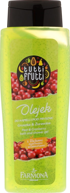 Гель для душа - Farmona Tutti Frutti Pear Shower Gel — фото N1
